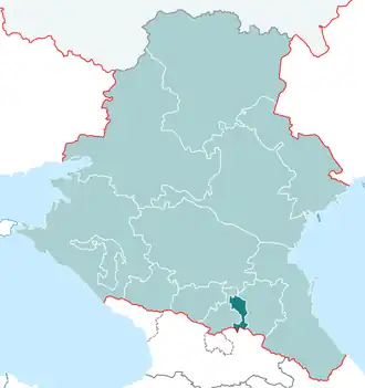 Ingoesjetië in het zuiden van Rusland.