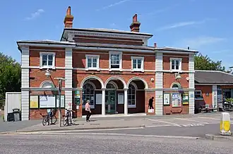 Het spoorwegstation Rye