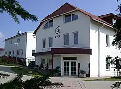 Hoofdkantoor van cosmeticabedrĳf Ryor