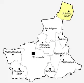 Kaart van Schillingstedt