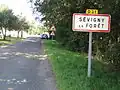 Entree van Sévigny-la-Forêt