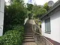 Trap naar de Süllberg in het Treppenviertel