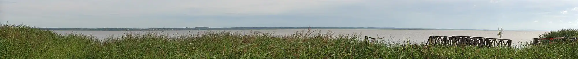 Uitzicht op het meer