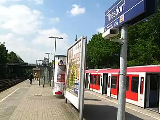 Station Thesdorf in 2013