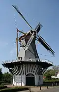 De molen op Nationale Molendag 2008
