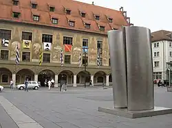 1-74/81 (1981) voor het Rathaus in Ulm
