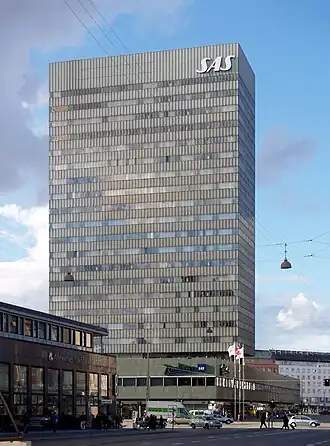 Het hotel gezien vanaf de Bernstorffgade in 2008