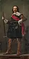 Abraham Willet, kunstverzamelaar in 17e-eeuws kostuum, door Andrzej Jerzy Mniszech
