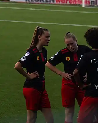 Hendriks (midden) in 2021