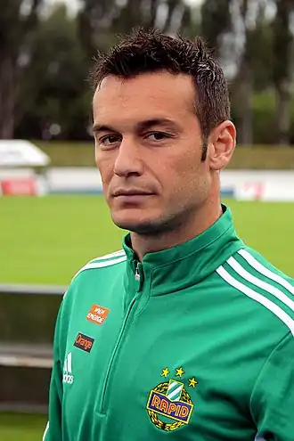 Salihi met SK Rapid Wien in 2011.