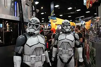 104th Battalion Clone Troopers cosplay (San Diego Comic-Con 2012)