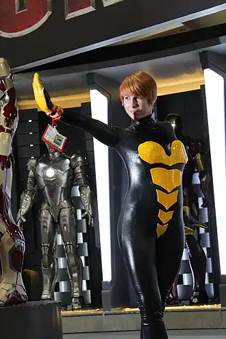 Cosplayer - Wasp tijdens SDCC 2012.