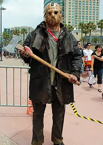 Cosplay van Jason Voorhees (2014)