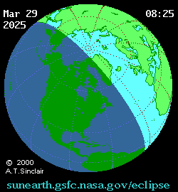Zonsverduistering van 29 maart 2025