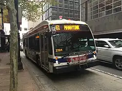 Nova Bus LFS van SEPTA