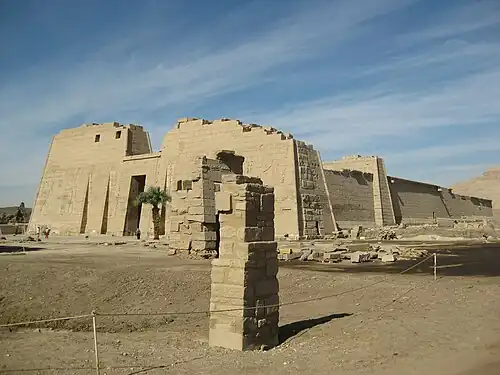 Grote tempel van Ramses III