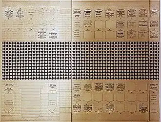 Plattegrond van de grafkelder in het fabrieksarchief van de Koninklijke Sphinx (SHCL, Maastricht)
