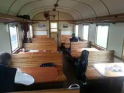 Interieur rijtuig SHM C 58.