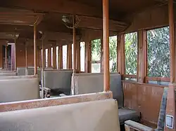 Rijtuig 2e klas van de Syrische Hidjazspoorweg.