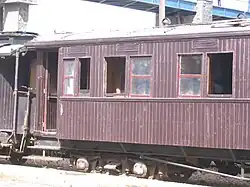 Rijtuig van de Syrische Hidjazspoorweg.