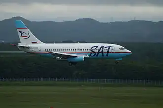 Boeing 737-205 van SAT Airlines