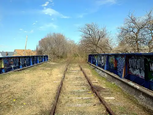 Verlaten spoorlijn