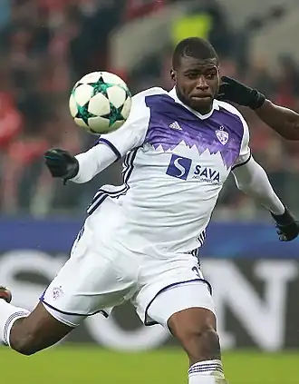 Billong in 2017 als speler van NK Maribor