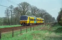 Onderweg tussen Zwolle en Emmen.