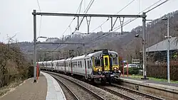 SNCB 980, 628 & 659 te station Méry