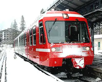 SNCF 803 / 804 te Chamonix-Mont-Blanc