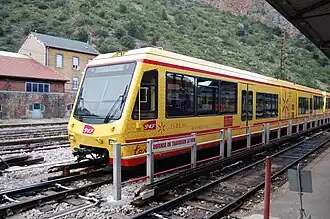 Z 152 in station Villefranche-de-Conflent