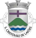 Vlag van São Cristóvão de Lafões