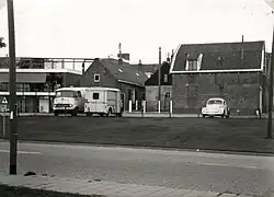 Achterweg met in het midden de Pepersteeg (1967)