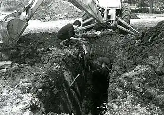 Archeologische opgraving Hoge Werf (1966)