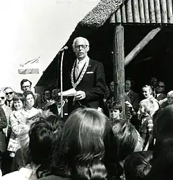 Toespraak door Bliek bij zijn 25-jarig jubileum (1972)