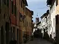 Straat in San Quirico d'Orcia