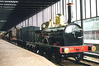 SS 13 (NS 705) in het Nederlands Spoorwegmuseum.