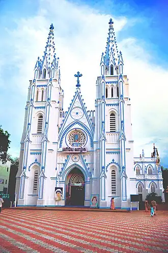 Kathedraal van Madurai in 2012