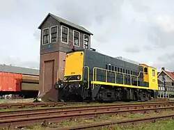 Locomotief 2278 tijdens een roll-out te Stadskanaal op 27 april 2013.