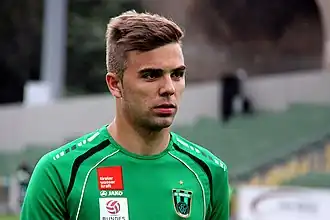 Hinterseer bij Wacker Innsbruck in 2013