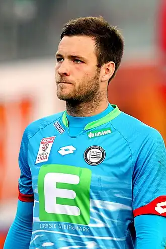 Esser in 2015 als speler van Sturm Graz