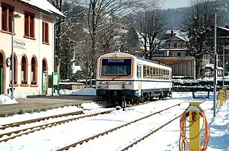 VT 125 te Ottenhöfen im Schwarzwald