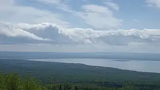 Zuidoosthoek van het meer