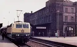 Saarbrücken Hauptbahnhof in 1975