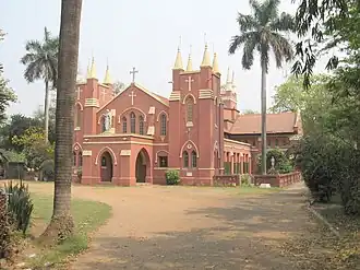 Heilige Hart-kathedraal in Asansol in 2008