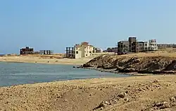 Kustvilla's in opbouw in de noordelijke zone van The Headlands