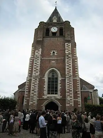De Sint-Chrysoliuskerk in Verlinghem