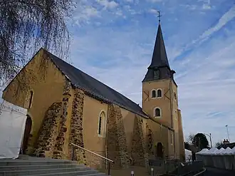 De kerk van Saint-Fort