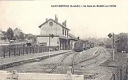 Station Magny-en-Vexin rond 1900