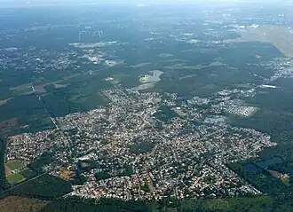 Gezicht op Saint-Jean-d'Illac